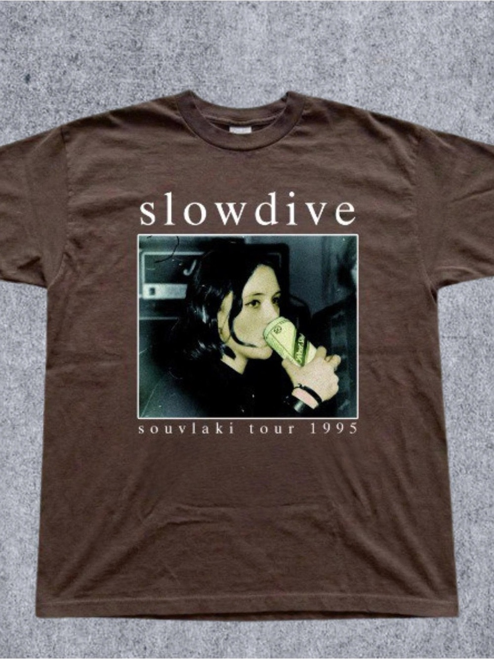Slowdive Souvlaki Tour 1995 Graphic Tee